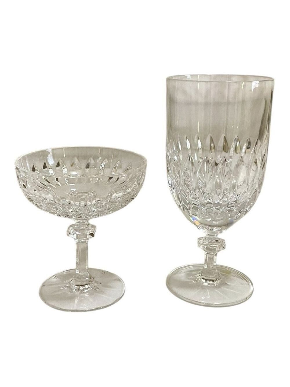 Gorham Crystal Althea Champagne Tall Sherbet Iced Tea Cut Glass